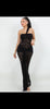 Noir Temptation Maxi Dress